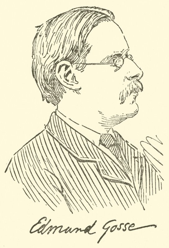 Edmund Gosse (incisione) da English School