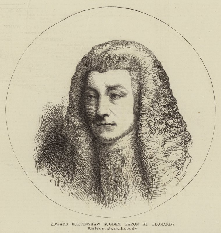 Edward Burtenshaw Sugden, Barone St Leonard