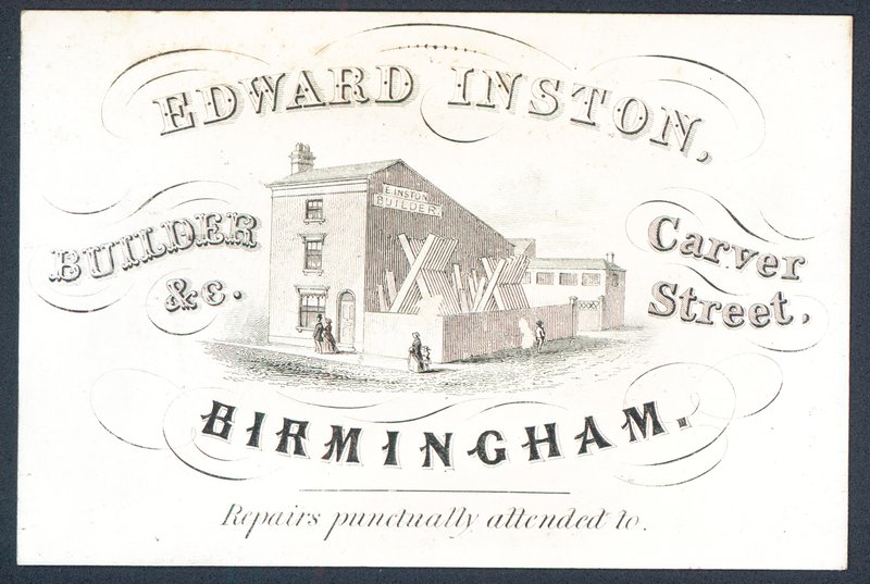 Edward Inston, costruttore da English School