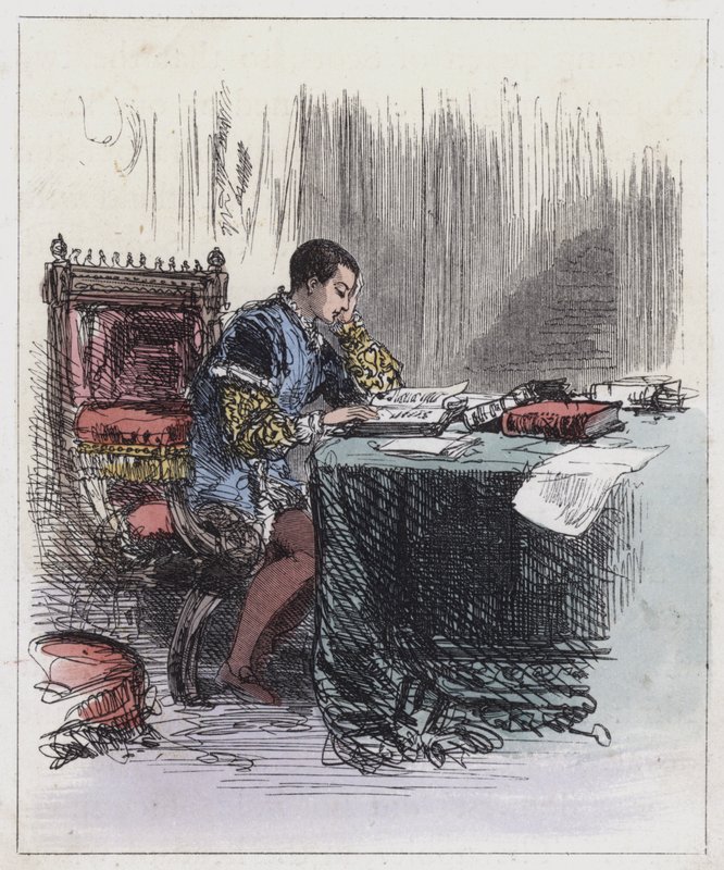 Edoardo VI, ai suoi studi da English School