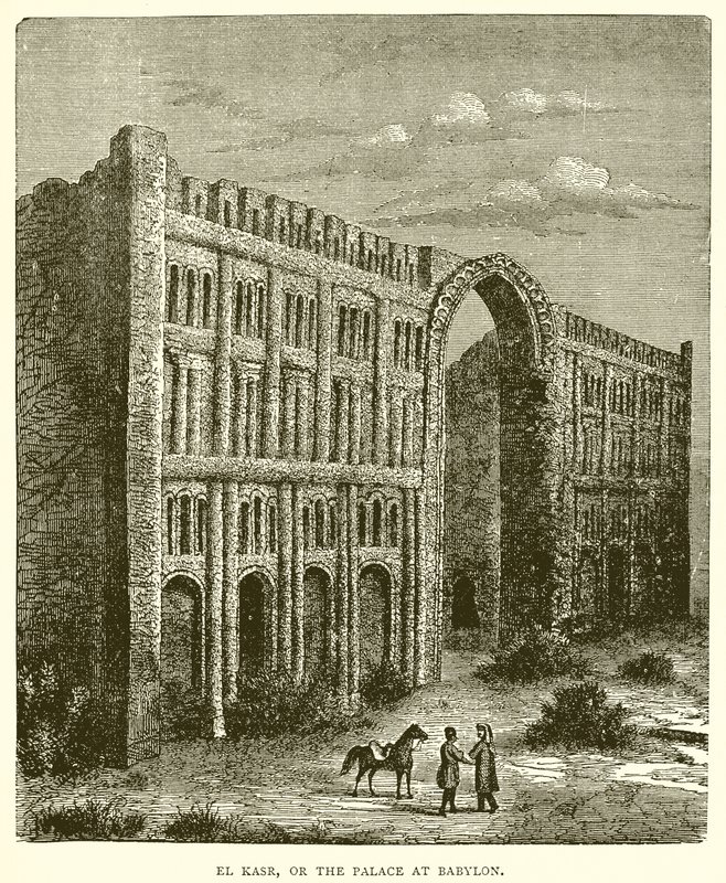 El Kasr, o il Palazzo di Babilonia da English School