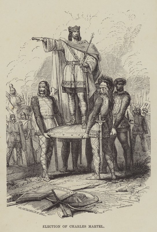 Elezione di Carlo Martello da English School