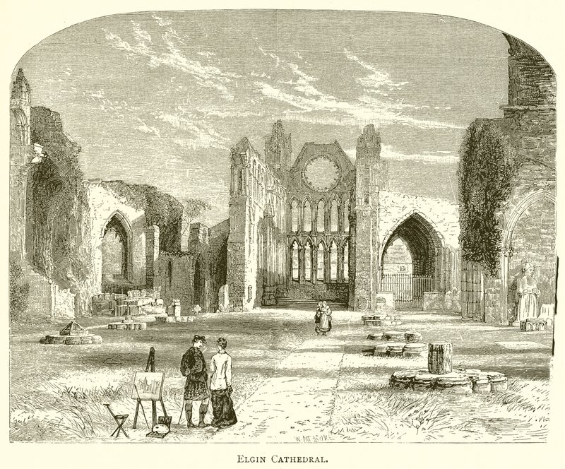 Cattedrale di Elgin da English School