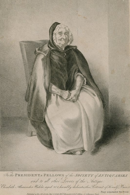 Elizabeth Alexander, vedova, di 104 anni da English School