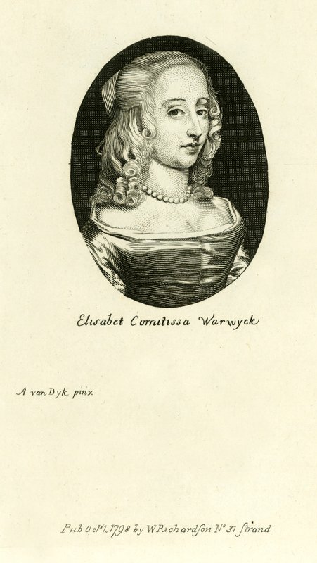 Elizabeth, Contessa di Warwick da English School