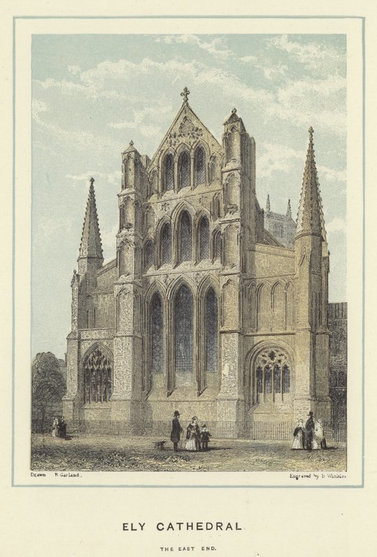Cattedrale di Ely, estremità est da English School