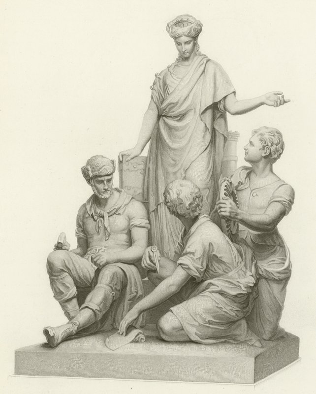 Ingegneria, Albert Memorial, Hyde Park, Londra da English School