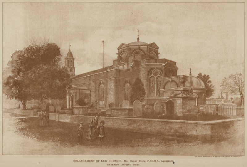 Ampliamento della Chiesa di Kew da English School