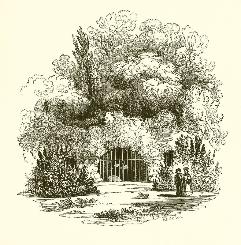 Ingresso alla Grotta del Papa da English School