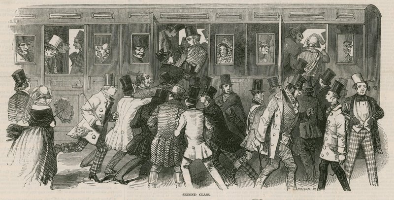 Corse di Epson 1847: La Ferrovia - Seconda Classe da English School