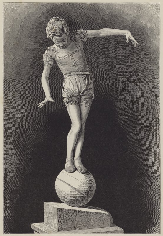 Equilibrio, dalla statua di Signor Ettore Ximenes da English School