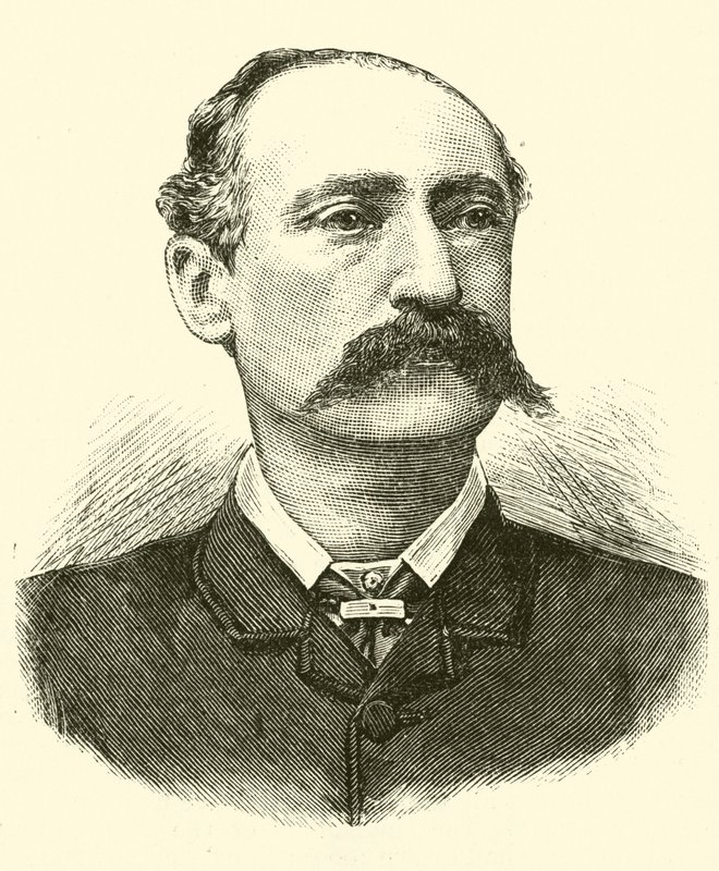 Ernest Giles (incisione) da English School