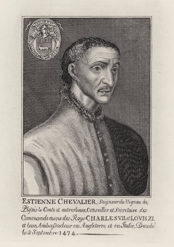 Estienne Chevalier (incisione) da English School