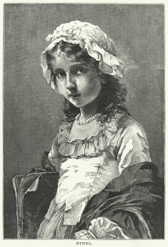 Ethel (incisione) da English School