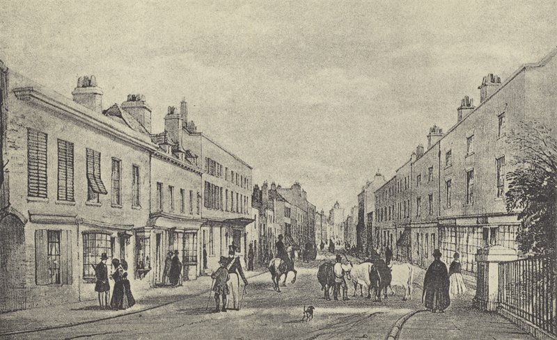 Eton High Street, 1844 da English School