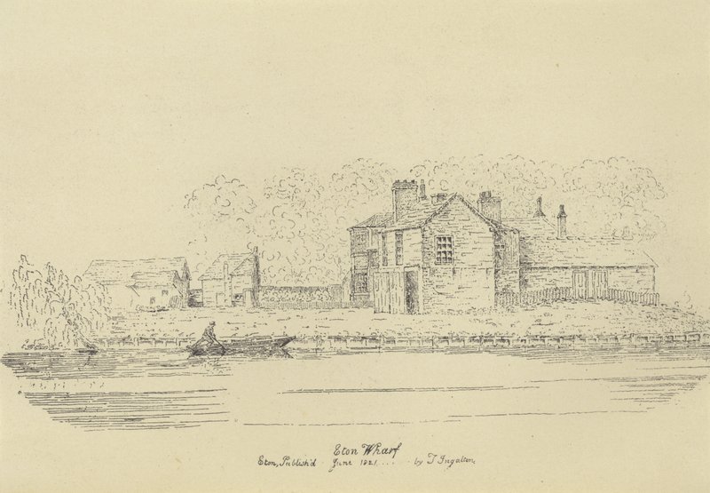 Eton Wharf, 1821 da English School