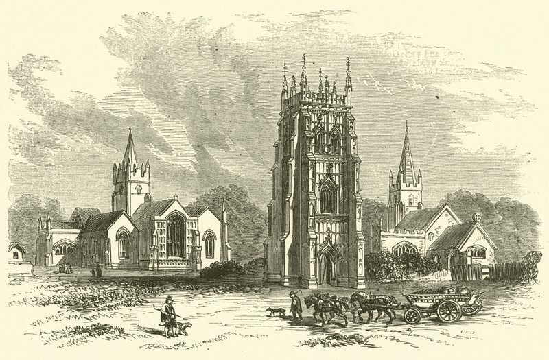 Abbazia di Evesham da English School
