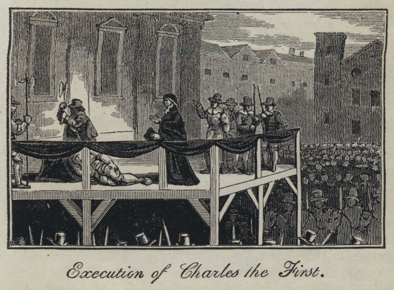Esecuzione di Carlo I da English School