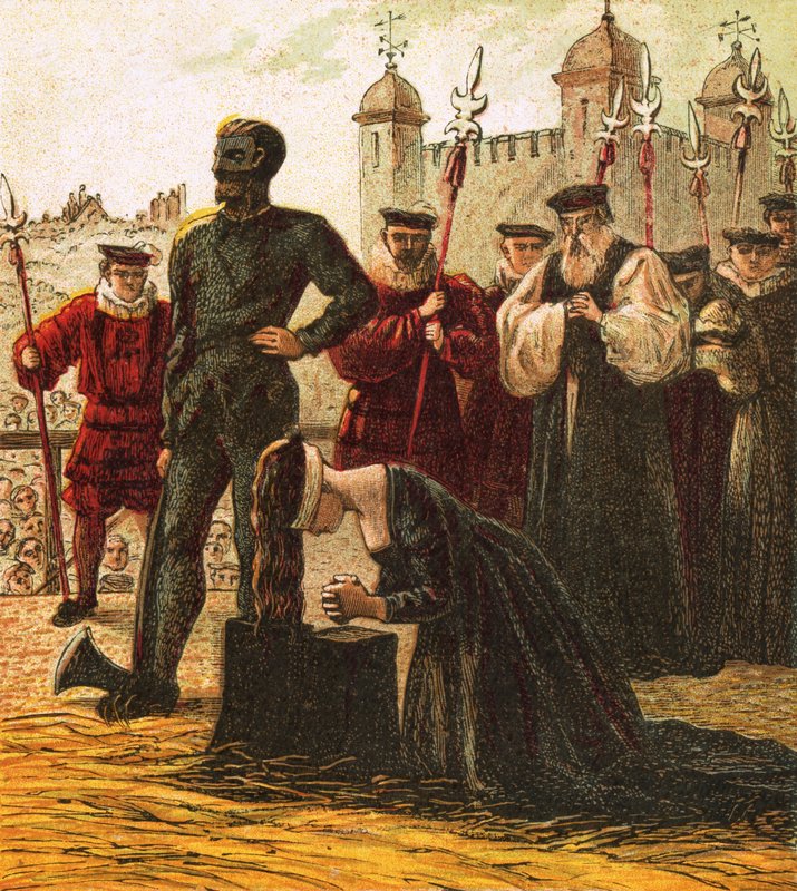 Esecuzione di Lady Jane Grey da English School