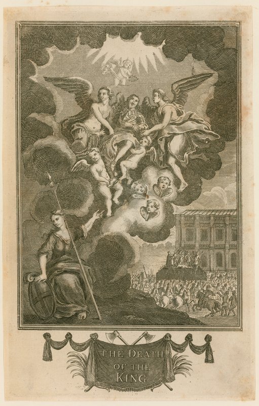 Esecuzione di re Carlo I a Whitehall da English School