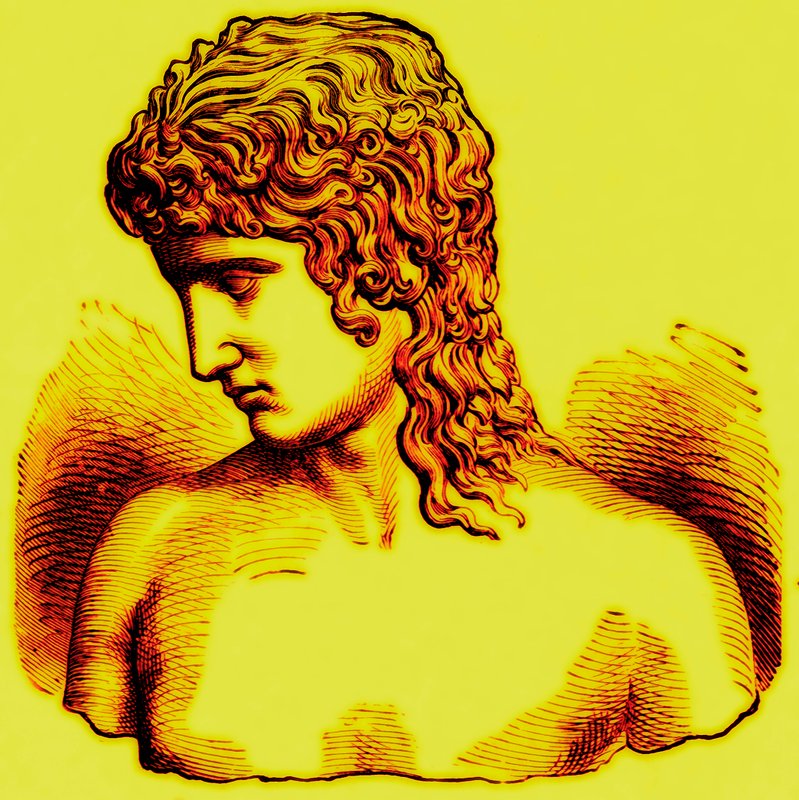Estremo della Divergenza Etnica - Tipo più Alto - I: Eros di Prassitele, illustrazione da Con il Popolo del Mondo di John Clark Ridpath, pubblicata nel 1912 da English School