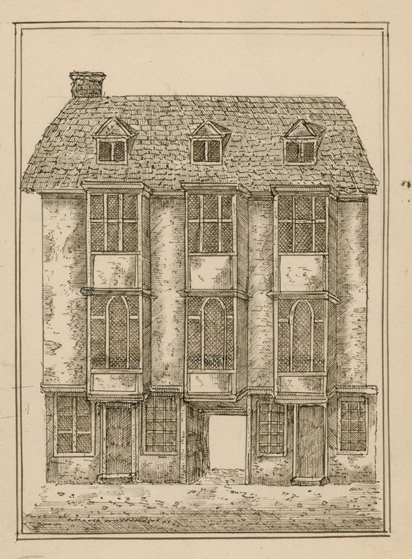 Falcon Tavern, Bankside, Londra da English School