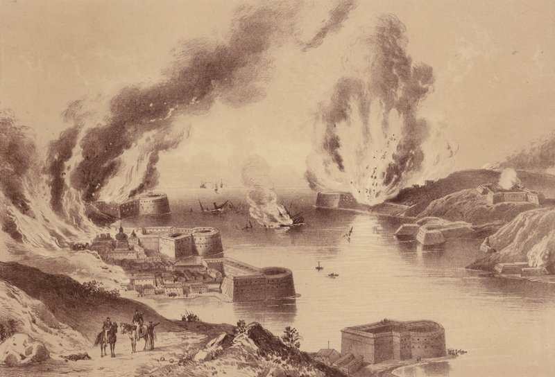 Caduta di Sebastopoli, Guerra di Crimea da English School