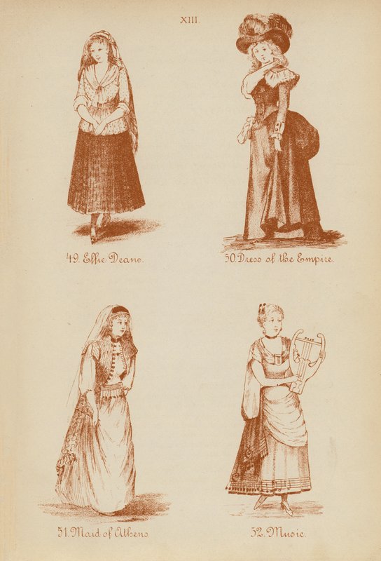 Costumi di carnevale: Effie Deane, Abito dell