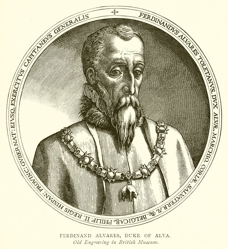 Ferdinando Alvares, Duca di Alva da English School