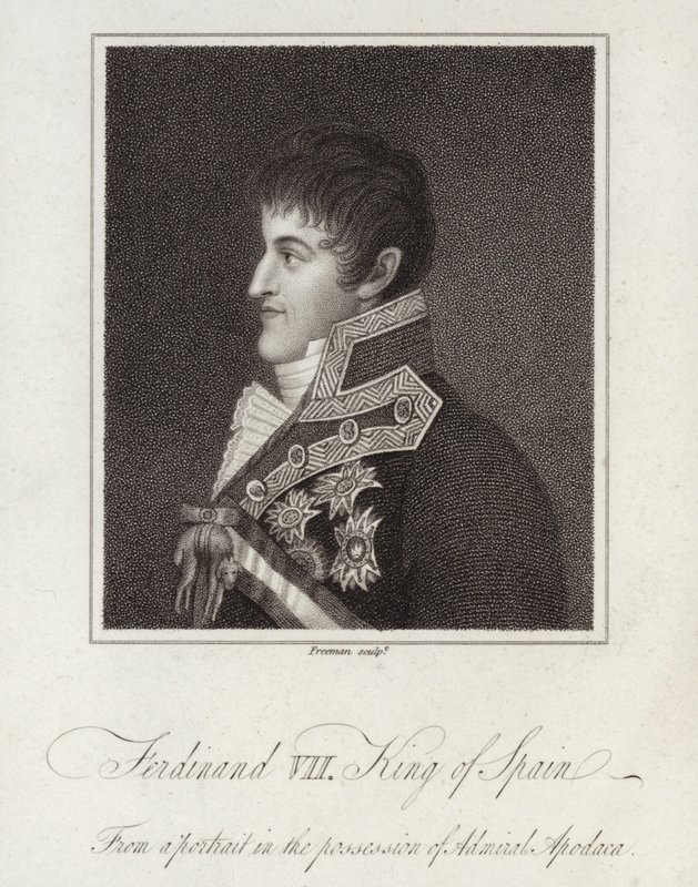 Ferdinando VII, Re di Spagna da English School