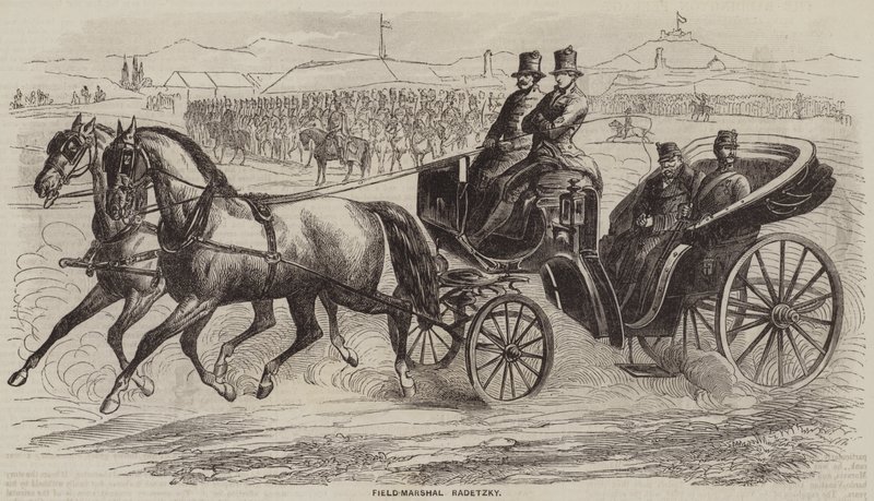 Feldmaresciallo Radetzky (incisione) da English School