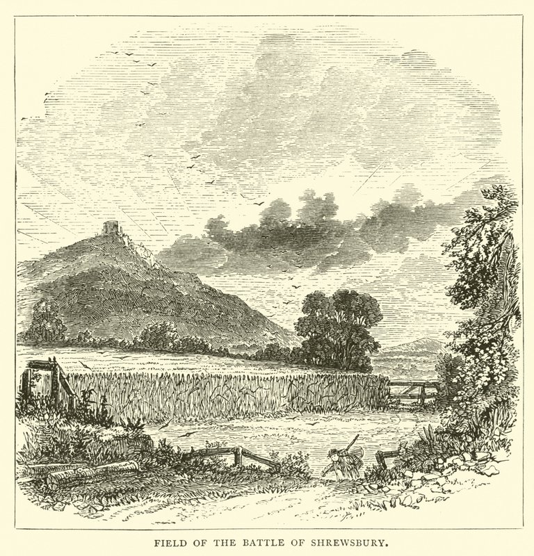 Campo della Battaglia di Shrewsbury da English School