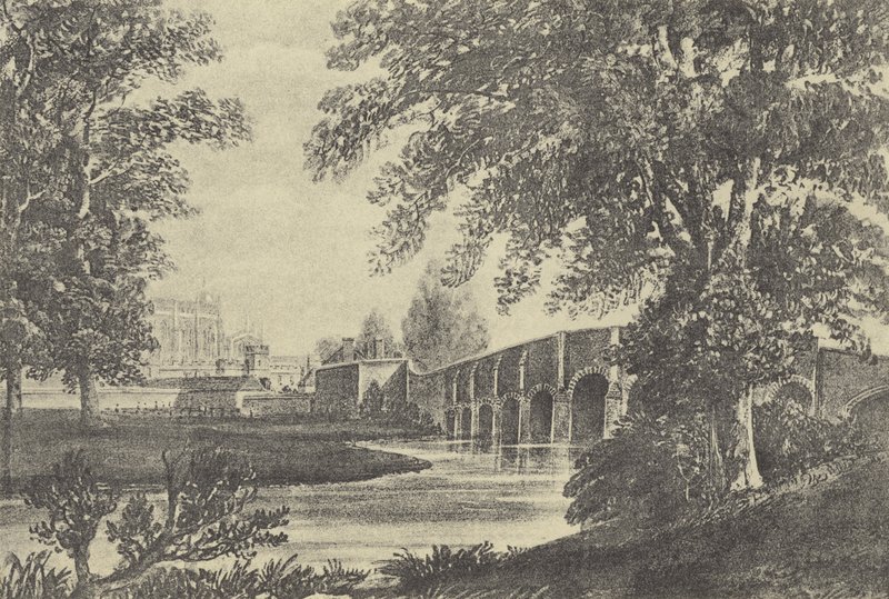 Ponte a Quindici Archi, 1818 da English School