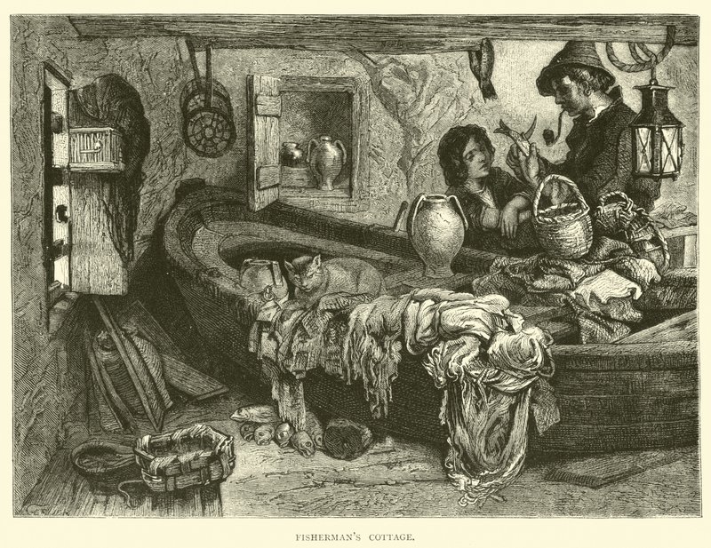 Cottage del pescatore da English School