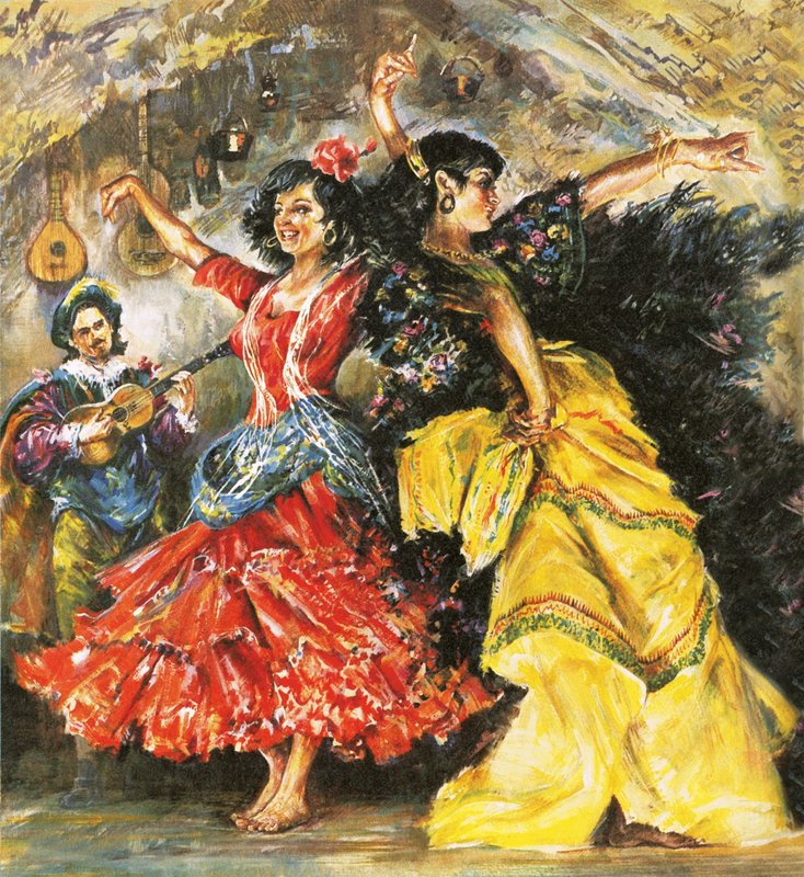 Ballerini di flamenco da English School