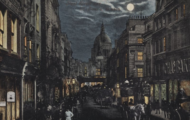 Fleet Street e St Pauls, Londra da English School