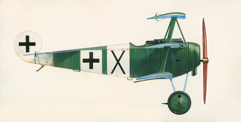 Fokker Dr 1 Triplano da English School