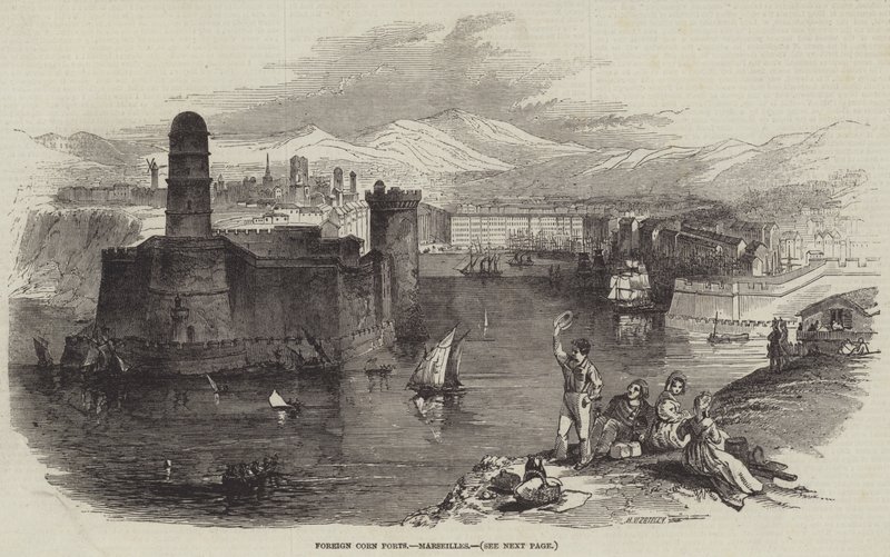 Porti di Grano Stranieri, Marsiglia da English School