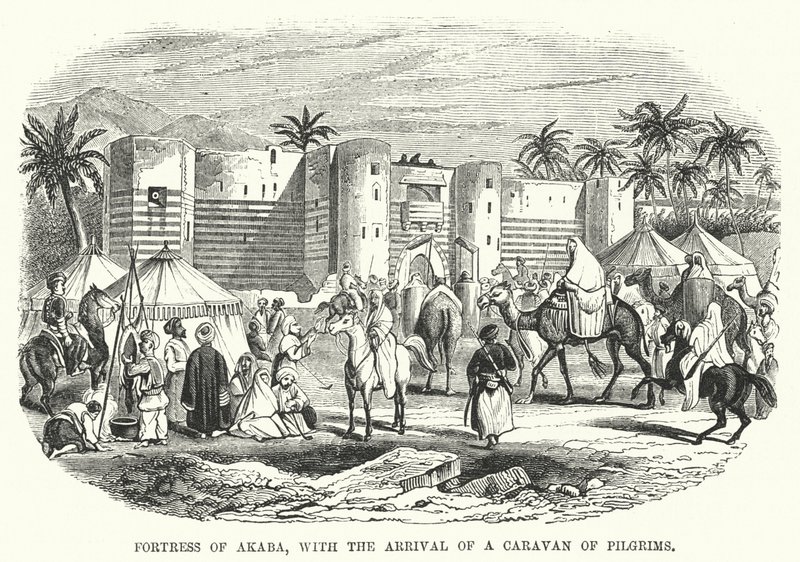 Fortezza di Akaba, con l