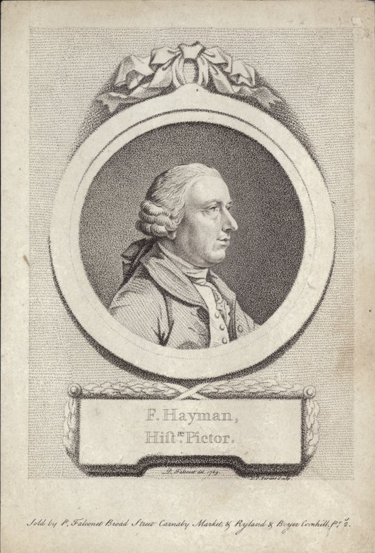 Francis Hayman, pittore e illustratore inglese da English School
