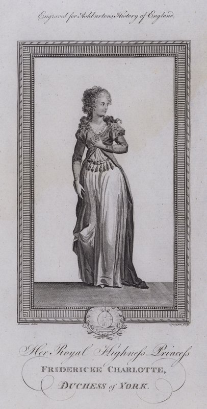Federica Carlotta, Duchessa di York da English School