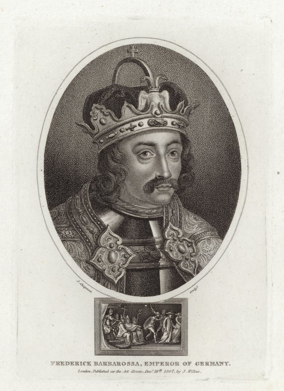 Federico Barbarossa, Imperatore di Germania da English School