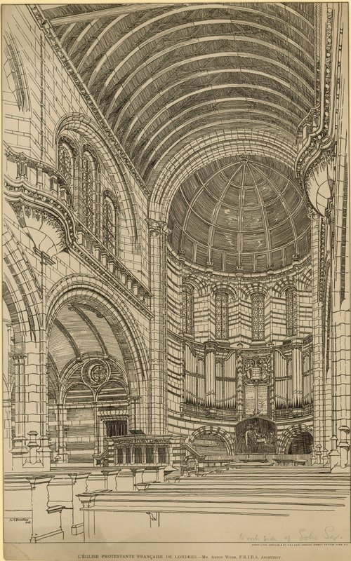 Chiesa Protestante Francese di Londra da English School