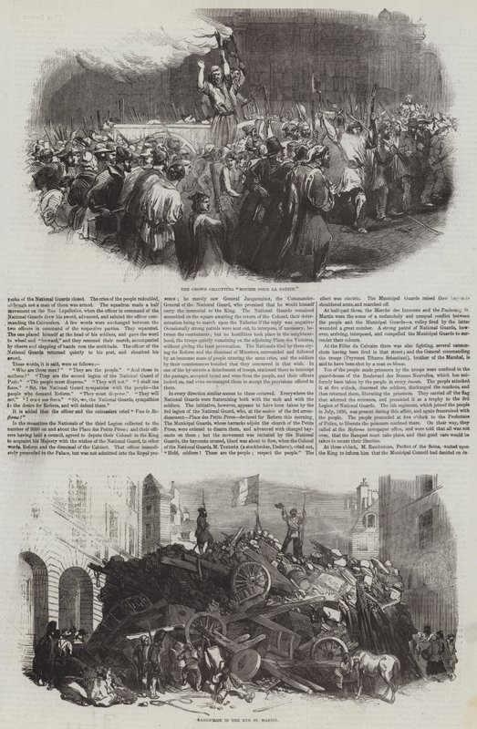Rivoluzione francese del 1848 da English School
