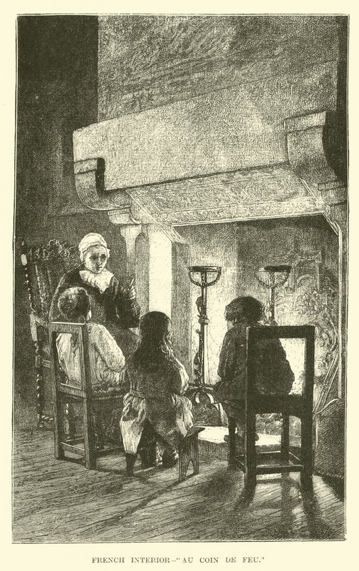 Interno francese, Au Coin de Feu da English School
