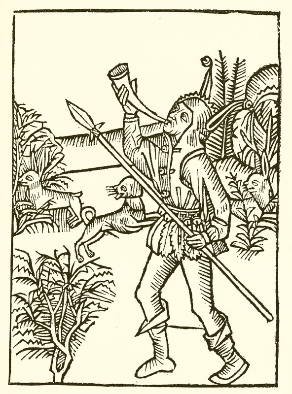 Da La nave dei folli di Alexander Barclay, 1509 da English School