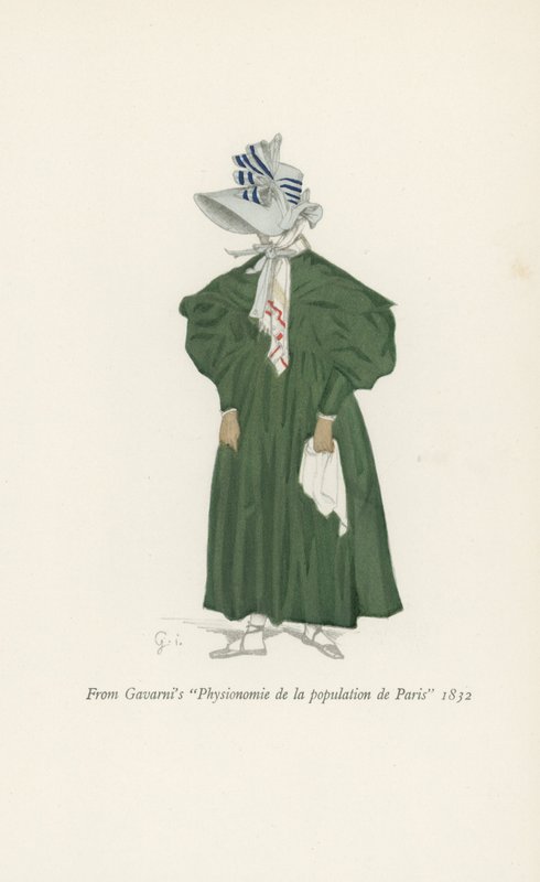 Da Gavarnis Psysionomie de la Population de Paris 1832 da English School