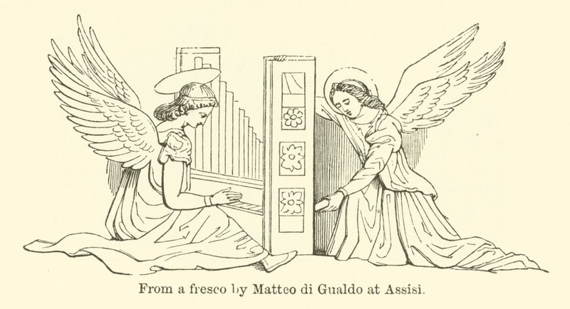 Da un affresco di Matteo di Gualdo ad Assisi da English School