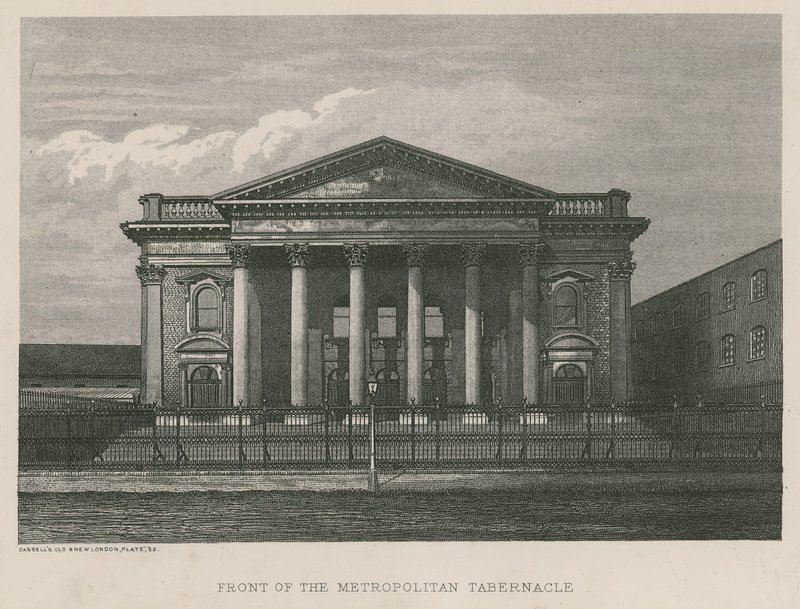 Fronte del Tabernacolo Metropolitano da English School