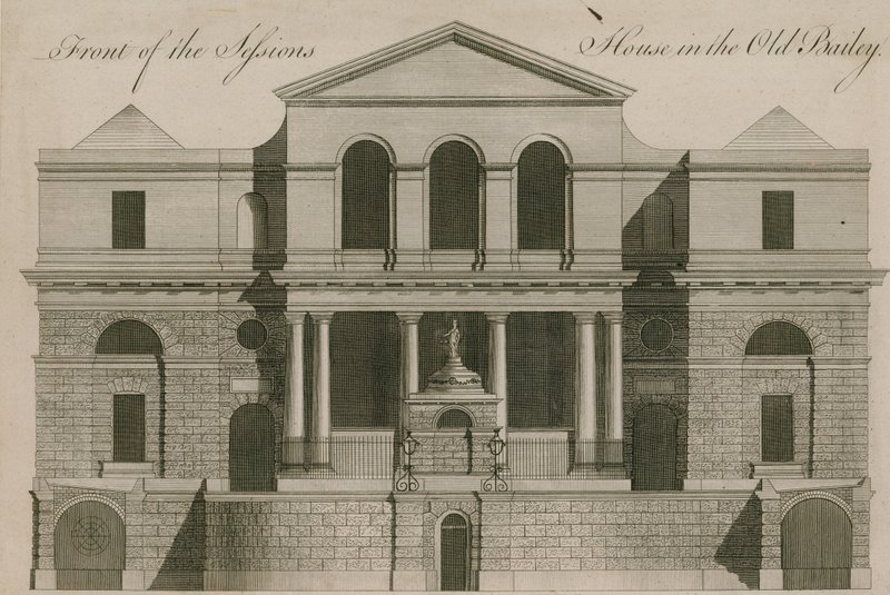 Facciata della Sessions House nell